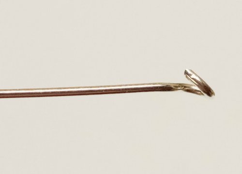 Judy Larson's Two Ways to Make Simple Loops - , Findings & Components, Toggles & Clasps, Earwire & Headpin, Loops, Wire Loop, Wrapped Wire Loop,  form it back to the same shape it was originally